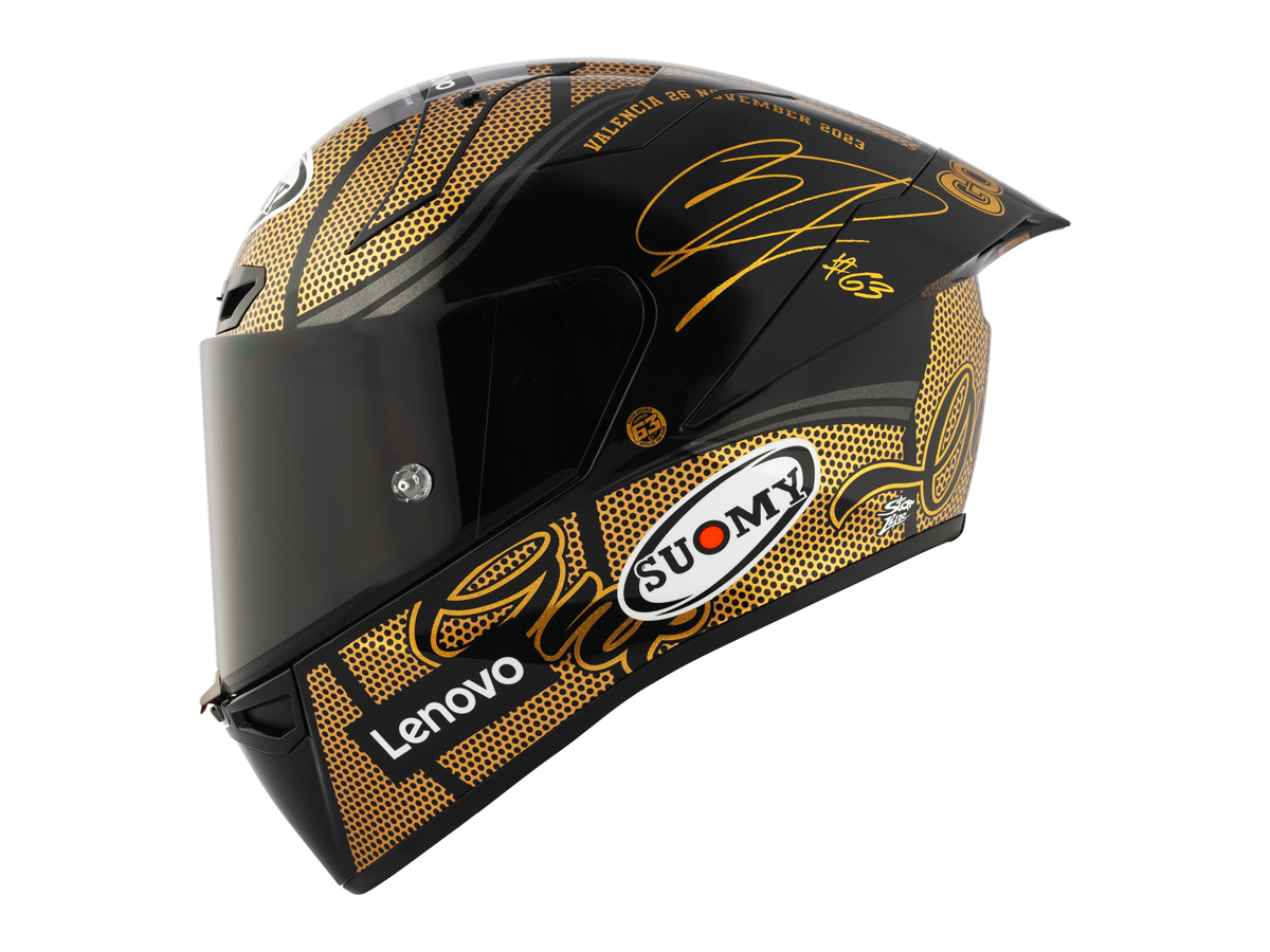 超絶美品 SUOMY S1-XR GP PECCO BAGNAIA レプリカ　L 超絶美品 SUOMY S1-XR GP PECCO BAGNAIA レプリカ L - メルカリ